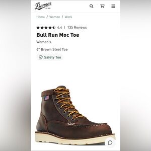 Dinner Women’s Steel Toe - Bull Run Moc Toe